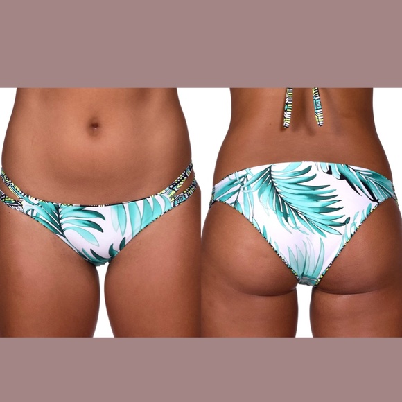 NEW Body Glove TropiCal Bali Reversible Split Side Hipster Bottom [SZ XS ]‎ - Picture 11 of 12